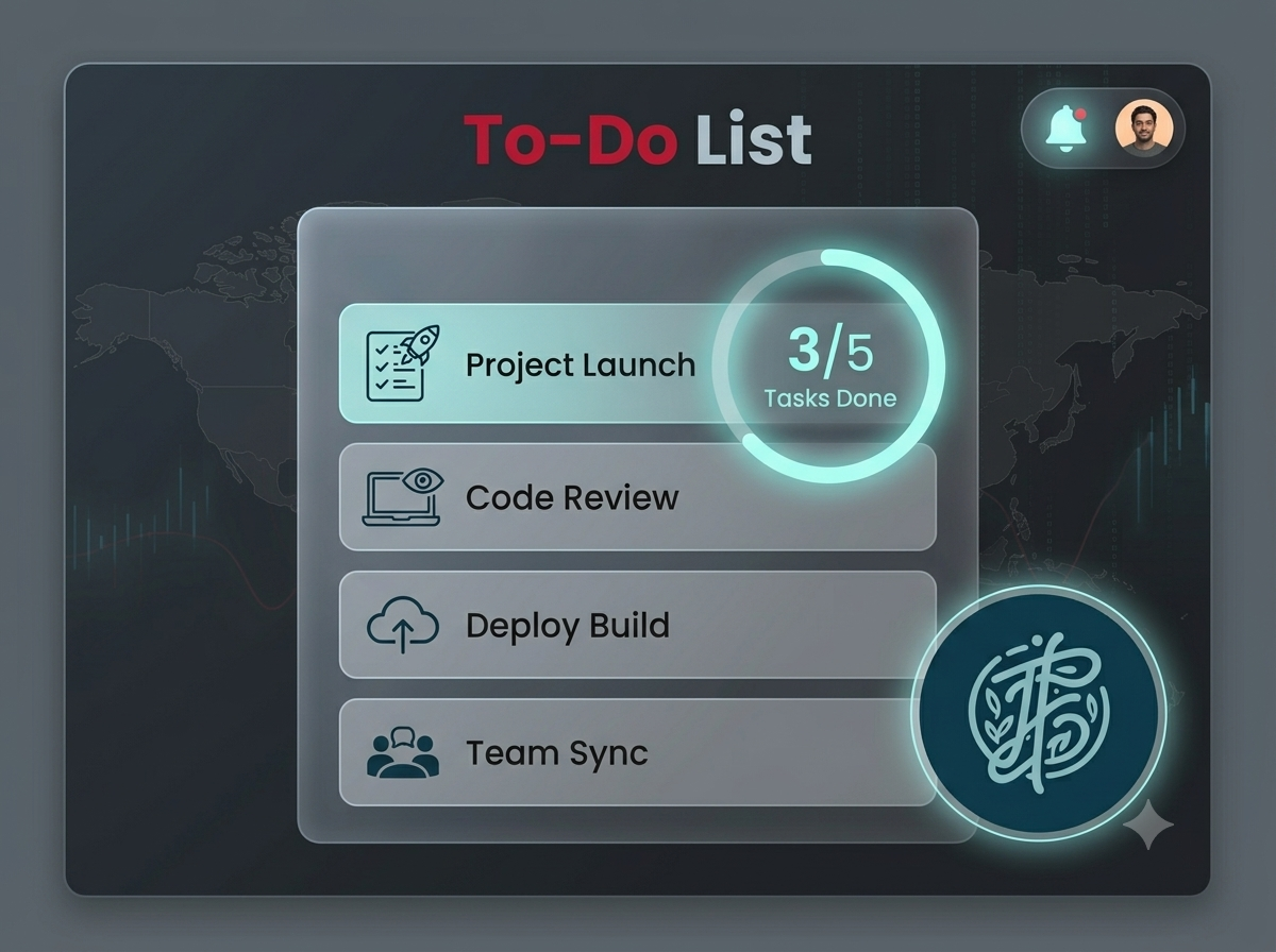 Corporate service page layout